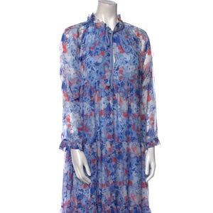 Eywasouls Malibu Cora Maxi Shirtdress Xs - image 1